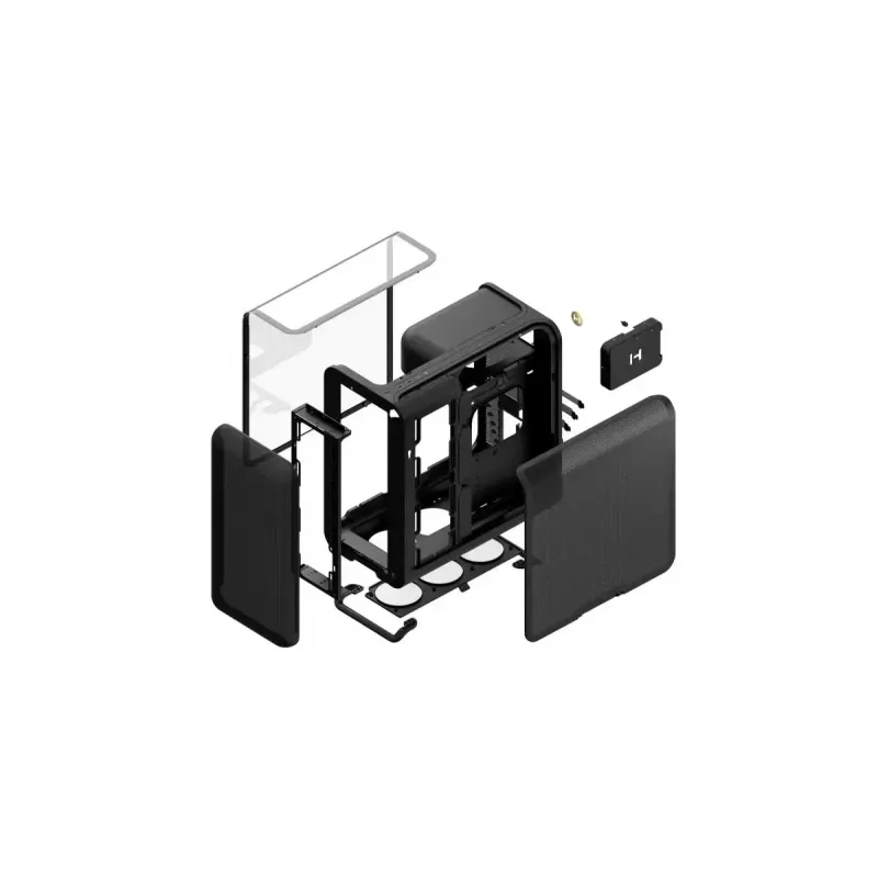 Caja de PC semitorre HYTE X50 Pitch Negro