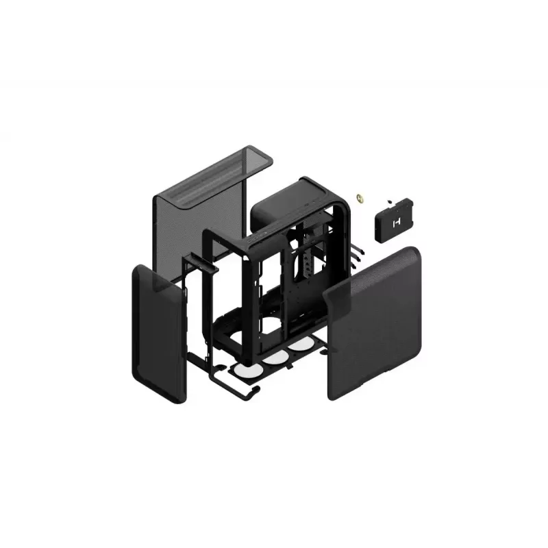 Caja de PC semitorre HYTE X50 AIR Pitch Negro