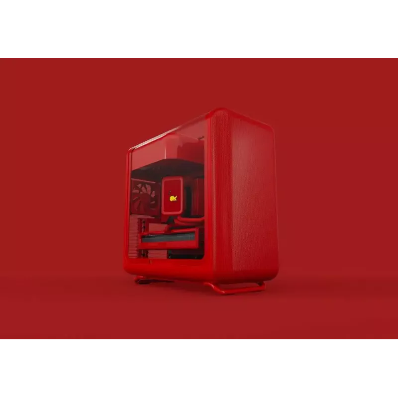 Caja de PC semitorre HYTE X50 (Cherry) — HYTE X50 CAJA SEMITORRE CHERRY