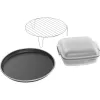 Whirlpool AMW 6440 FB Negro microondas con grill empotrable 31 L 1000 W
