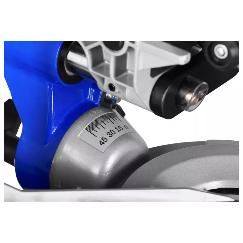 Sierra de inglete Scheppach HM216 2000 W, 4700 rpm, profundidad de corte 65 mm, ancho de corte 340 mm, guía láser, arranque suave