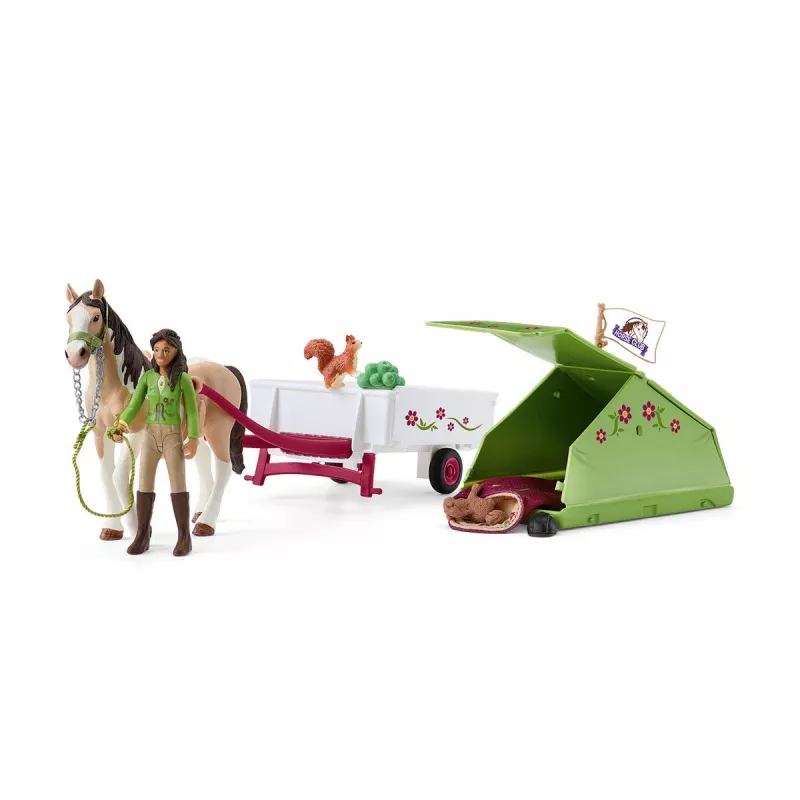 Action/Abenteuer Schleich HORSE CLUB Aventura de camping de Sarah