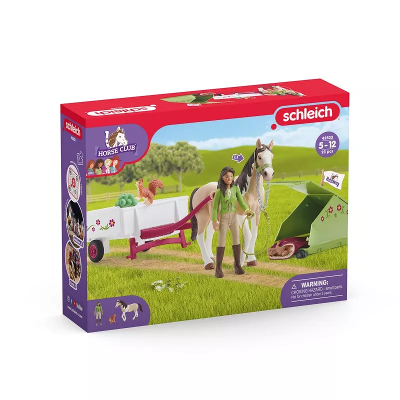 Action/Abenteuer Schleich HORSE CLUB Aventura de camping de Sarah