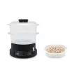 Tefal Minicompact VC139810 vaporera 2 cestas de pie 800 W negra