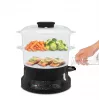 Tefal Minicompact VC139810 vaporera 2 cestas de pie 800 W negra