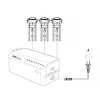 Cargador Autel multicargador para EVO Max Serie modelo 102002545 — 3 baterías, USB-C, 120 W de potencia de carga, entrada 100–240 V