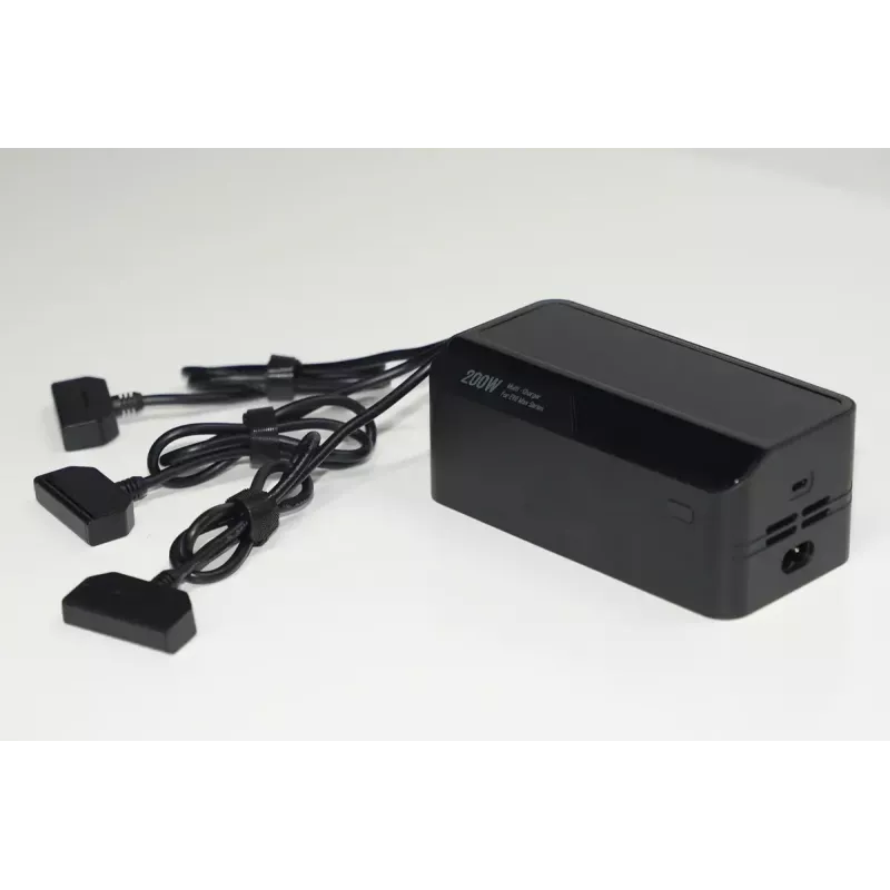 Cargador Autel multicargador para EVO Max Serie modelo 102002545 — 3 baterías, USB-C, 120 W de potencia de carga, entrada 100–240 V