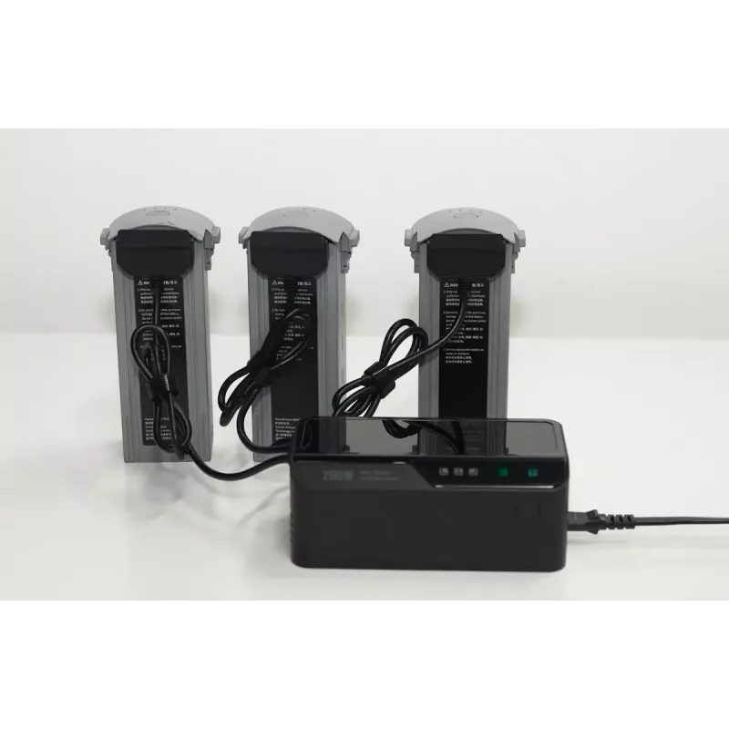 Cargador Autel multicargador para EVO Max Serie modelo 102002545 — 3 baterías, USB-C, 120 W de potencia de carga, entrada 100–240 V