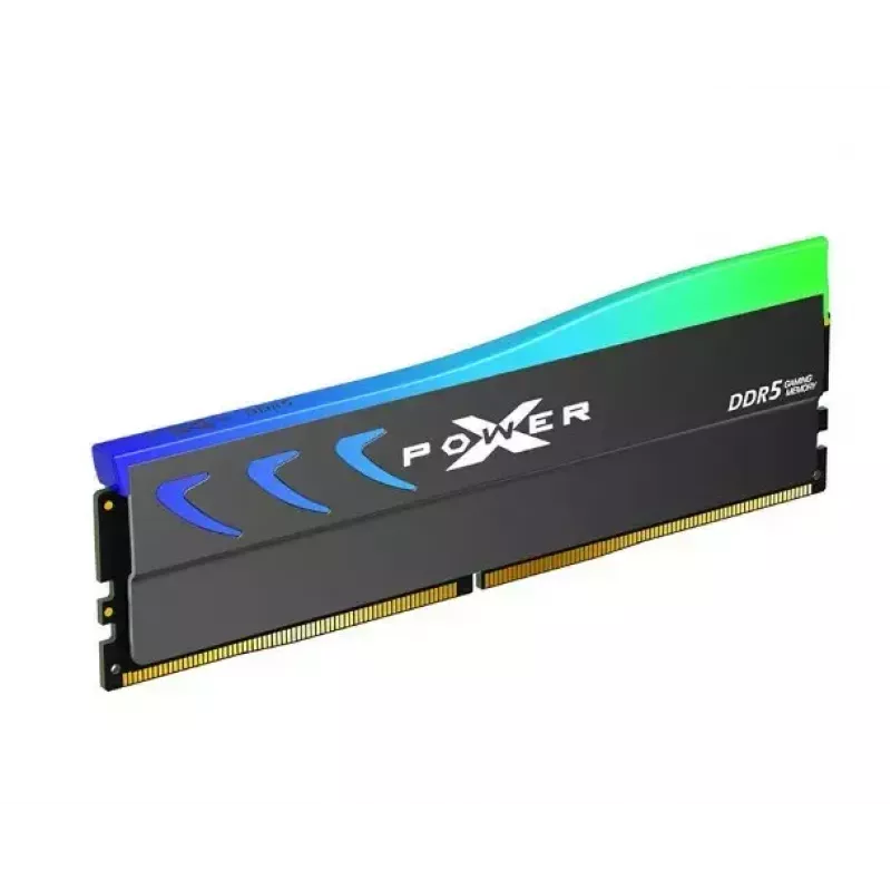 Módulo RAM Silicon Power Storm RGB DDR5 32GB (2x16GB) 6000MT/s CL36 1,35V disipador RGB