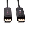 Lindy 10m Cable híbrido de fibra óptica DP 2.0 UHBR10, 10 m, DisplayPort, DisplayPort, macho, macho, 7680 x 4320 píxeles