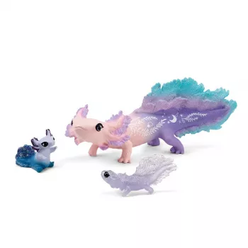 Schleich BAYALA Axolotl Discovery Set set de juego para niños a partir de 5 años, multicolor