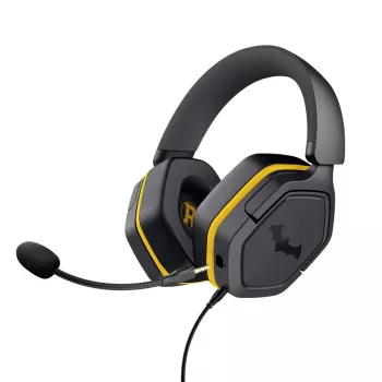 Auriculares gaming con cable TRUST 25784 con diadema, 20–20.000 Hz, cable de 1,2 m, negro/amarillo