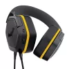 Auriculares gaming con cable TRUST 25784 con diadema, 20–20.000 Hz, cable de 1,2 m, negro/amarillo