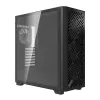 Caja XPG VALOR AIR PRO mid-tower, torre Midi, PC, negra, ATX, EATX, micro ATX, Mini-ATX, SPCC, cristal templado, multi