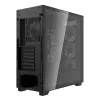 Caja XPG VALOR AIR PRO mid-tower, torre Midi, PC, negra, ATX, EATX, micro ATX, Mini-ATX, SPCC, cristal templado, multi