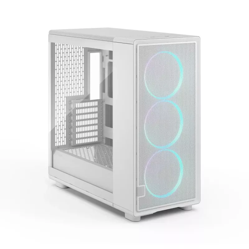 Caja Fractal Design | Epoch XL | White TG RGB Clear Tint | ATX
