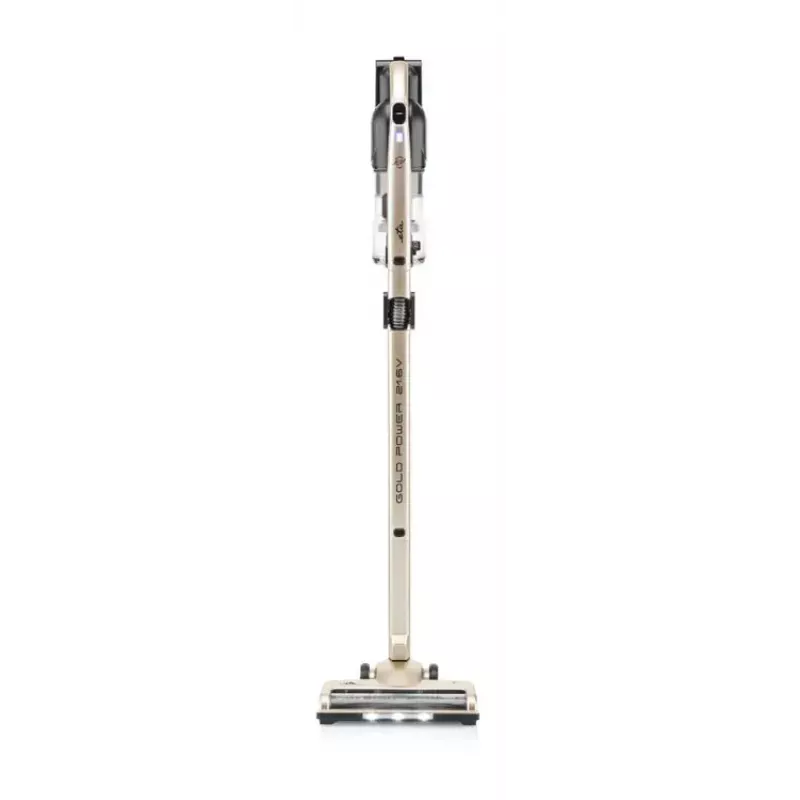 Aspirador de mano ETA Gold Power — sin bolsa, filtrado ciclónico, HEPA, 0,4 L, batería de Li-Ion, 35 min de autonomía, 2,29 kg