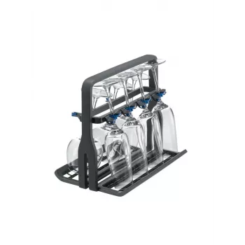 Soporte para copas de vino Electrolux 9029795540 — negro, para 8 copas, H260×B220×T330 mm