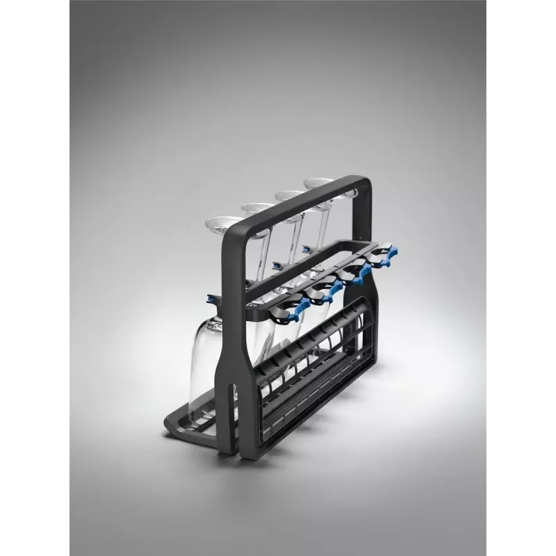 Soporte para copas de vino Electrolux 9029795540 — negro, para 8 copas, H260×B220×T330 mm
