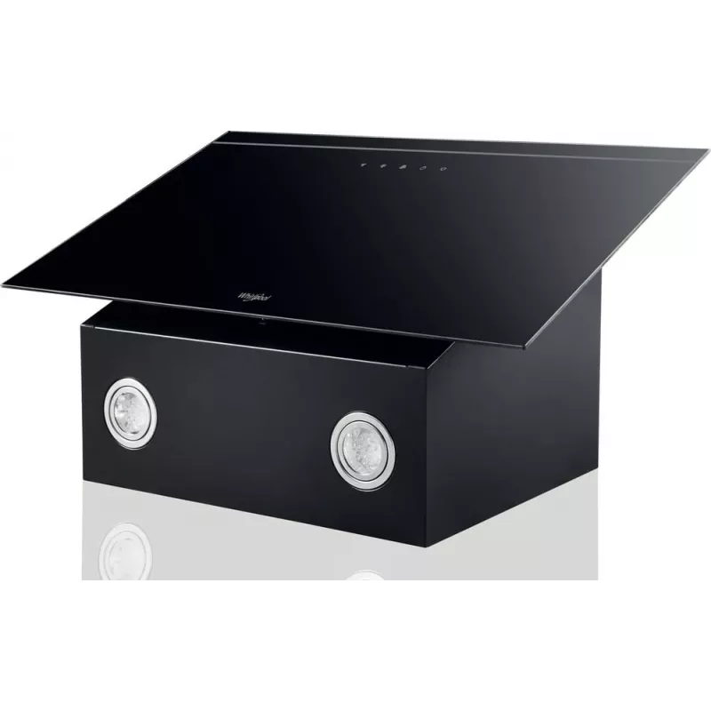 Whirlpool AKR 62F LT K montaje en pared Negro 650 m³/h