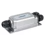 Extensor Gigabit PoE++ Intellinet para exterior antivandálico de 2 puertos, dos puertos de 30 W, extiende PoE hasta 100 m, presupuesto de potencia de 60 W, compatible con IEEE 802.3bt (4PPoE), IP67 impermeable, certificado IK10, carcasa de metal