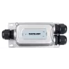 Extensor Gigabit PoE++ Intellinet para exterior antivandálico de 2 puertos, dos puertos de 30 W, extiende PoE hasta 100 m, presupuesto de potencia de 60 W, compatible con IEEE 802.3bt (4PPoE), IP67 impermeable, certificado IK10, carcasa de metal