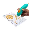 3Doodler Start Plus Costc komplektas rozszerzony bolígrafo 3D 0,77 mm turquesa