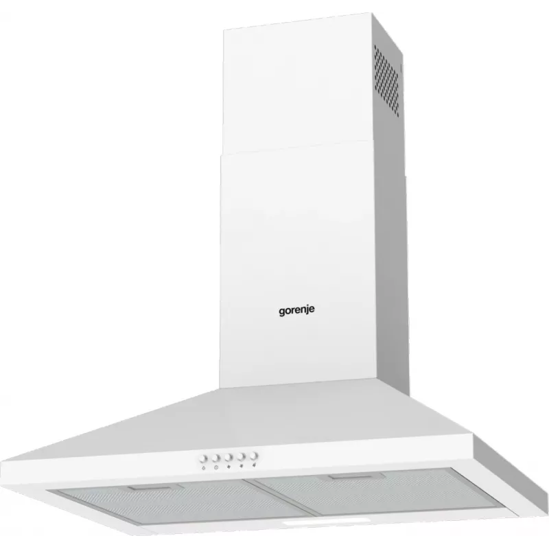 Gorenje KH60A F2LB WH WHC629E4W RL_G400, 450 m³/h, recirculación/extracción, C, A, B, 65 dB