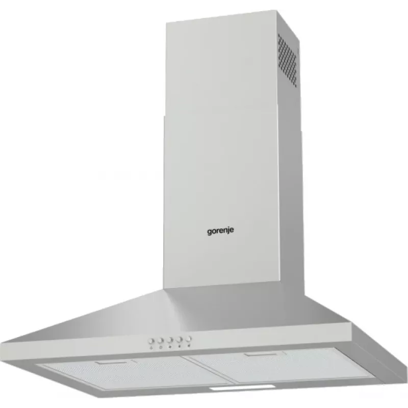 Gorenje KH60A F2LB SS WHC629E4X RL_G400, 450 m³/h, extracción/recirculación, C, A, B, 65 dB