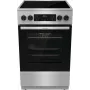 Gorenje GECS5C70XA cocina independiente eléctrica con placa vitrocerámica acero inoxidable