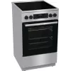 Gorenje GECS5C70XA cocina independiente eléctrica con placa vitrocerámica acero inoxidable