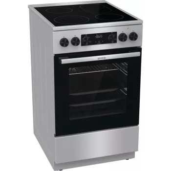 Gorenje GECS5C70XA cocina independiente eléctrica con placa vitrocerámica acero inoxidable