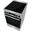 Gorenje GECS5C70XA cocina independiente eléctrica con placa vitrocerámica acero inoxidable