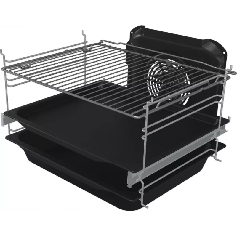 Gorenje GECS5C70XA cocina independiente eléctrica con placa vitrocerámica acero inoxidable