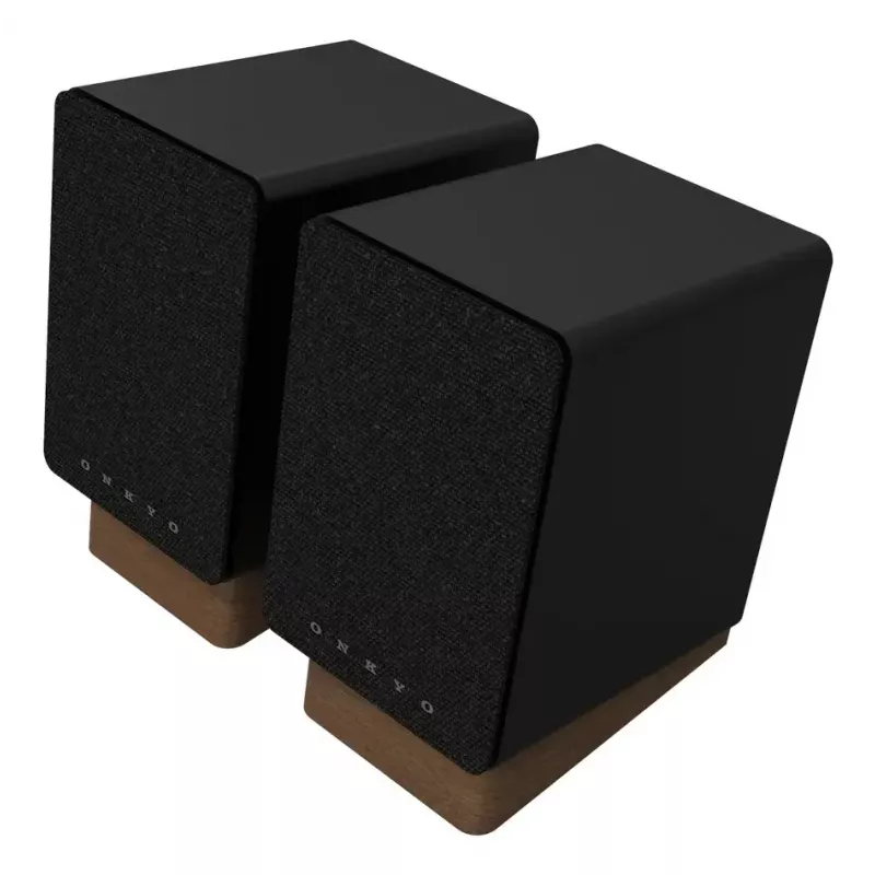 Onkyo GX-10DB altavoces 2 vías 2.0, con cable e inalámbricos, 30 W RMS, negro