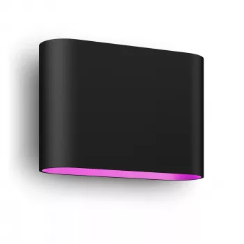 Lámpara de pared Philips Hue Dymera Negra LED Interior/Exterior 160 mm, 220–240V