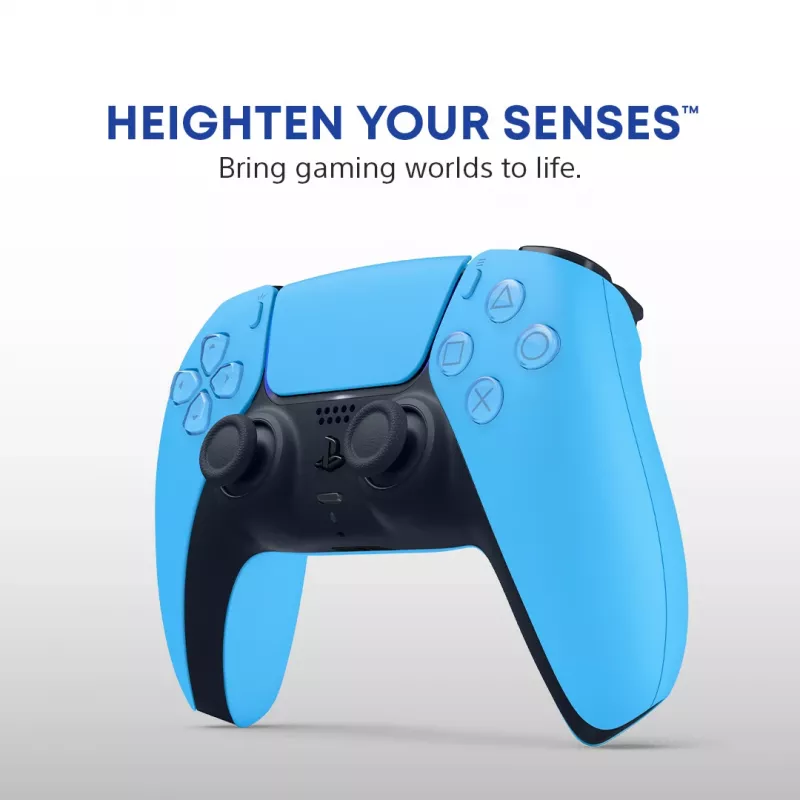 Mando Sony DualSense v3 Azul — Bluetooth/USB, USB-C, batería integrada, compatible con PlayStation 5