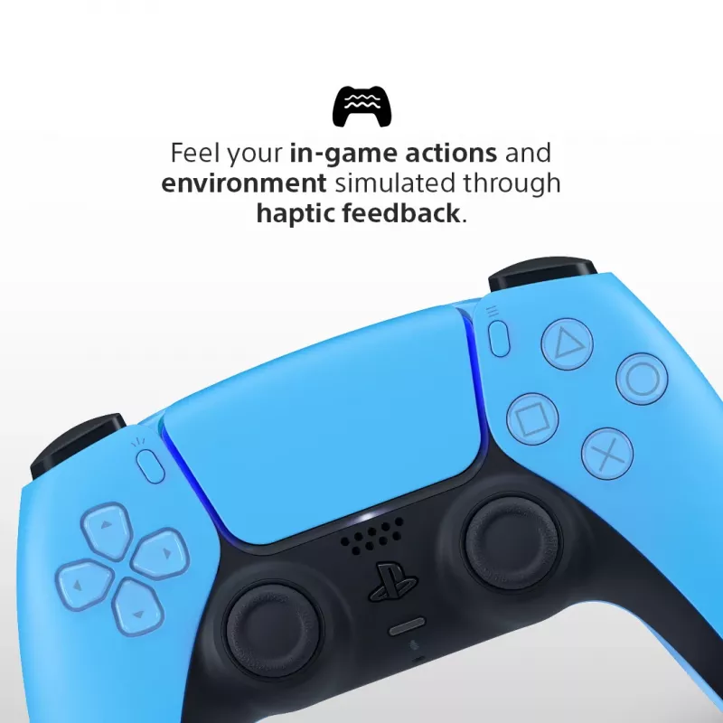 Mando Sony DualSense v3 Azul — Bluetooth/USB, USB-C, batería integrada, compatible con PlayStation 5