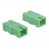 Acoplador de fibra óptica SC simplex conector hembra a SC simplex conector hembra 4 uds. DeLOCK 85923