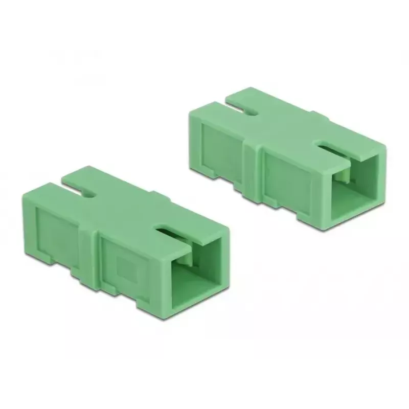 Acoplador de fibra óptica SC simplex conector hembra a SC simplex conector hembra 4 uds. DeLOCK 85923