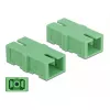 Acoplador de fibra óptica SC simplex conector hembra a SC simplex conector hembra 4 uds. DeLOCK 85923