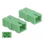 Acoplador de fibra óptica SC simplex conector hembra a SC simplex conector hembra 4 uds. DeLOCK 85923