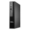 Mini PC Dell Pro QCM1255 — AMD Ryzen 5 PRO 8500GE, 3,7 GHz (hasta 5 GHz), 16 GB DDR5, 512 GB SSD, Windows 11 Pro, Micro-PC, negro