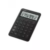 Calculadora de sobremesa CASIO MS-200DQ — Básica, 12 dígitos, batería/solar, funciones de impuestos y beneficios, negra