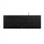 Teclado CHERRY Stream JK-8502DE-2 USB QWERTZ alemán negro con cable 115 teclas