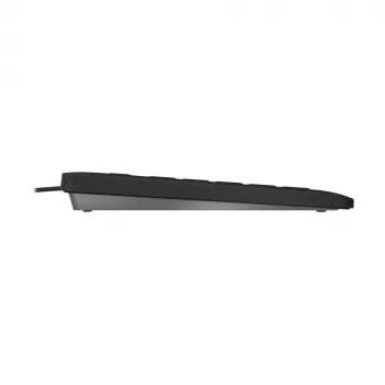 Teclado CHERRY Stream JK-8502DE-2 USB QWERTZ alemán negro con cable 115 teclas