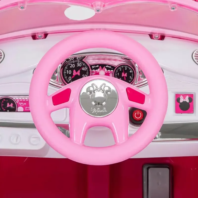 Huffy 17315W Minnie Mouse coche eléctrico correpasillos para niños