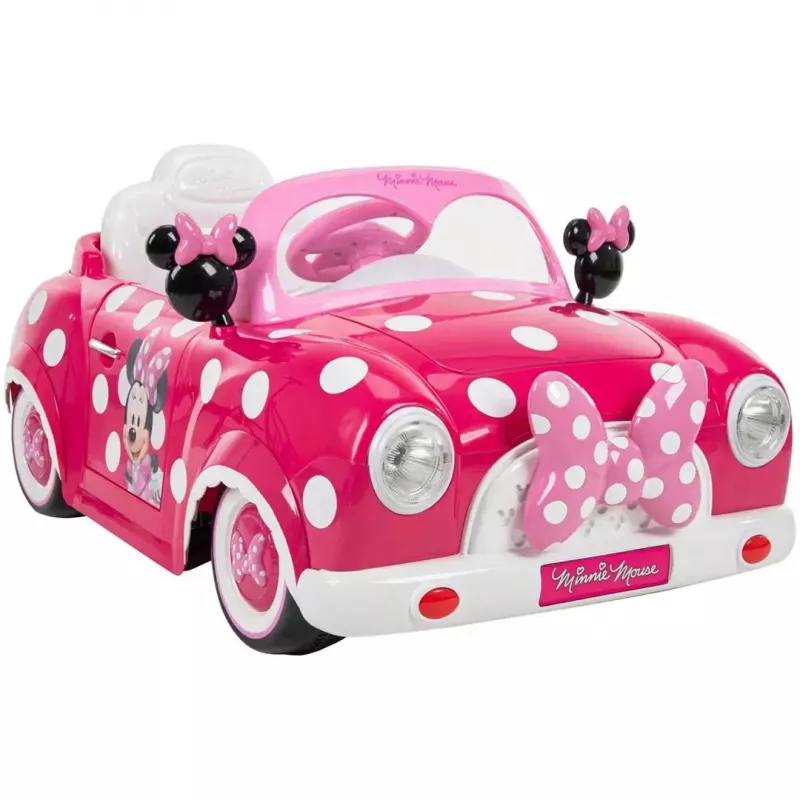 Huffy 17315W Minnie Mouse coche eléctrico correpasillos para niños