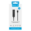 Sandberg Headset USB-C Controller, 1,5 m, mando, 25 g, negro