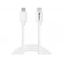 Cable de carga Sandberg USB-C>MicroUSB 1m, 1 m, USB C, Micro-USB B, blanco